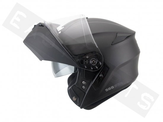 Modular helmet CGM 568A BER MONO matt black (double visor)